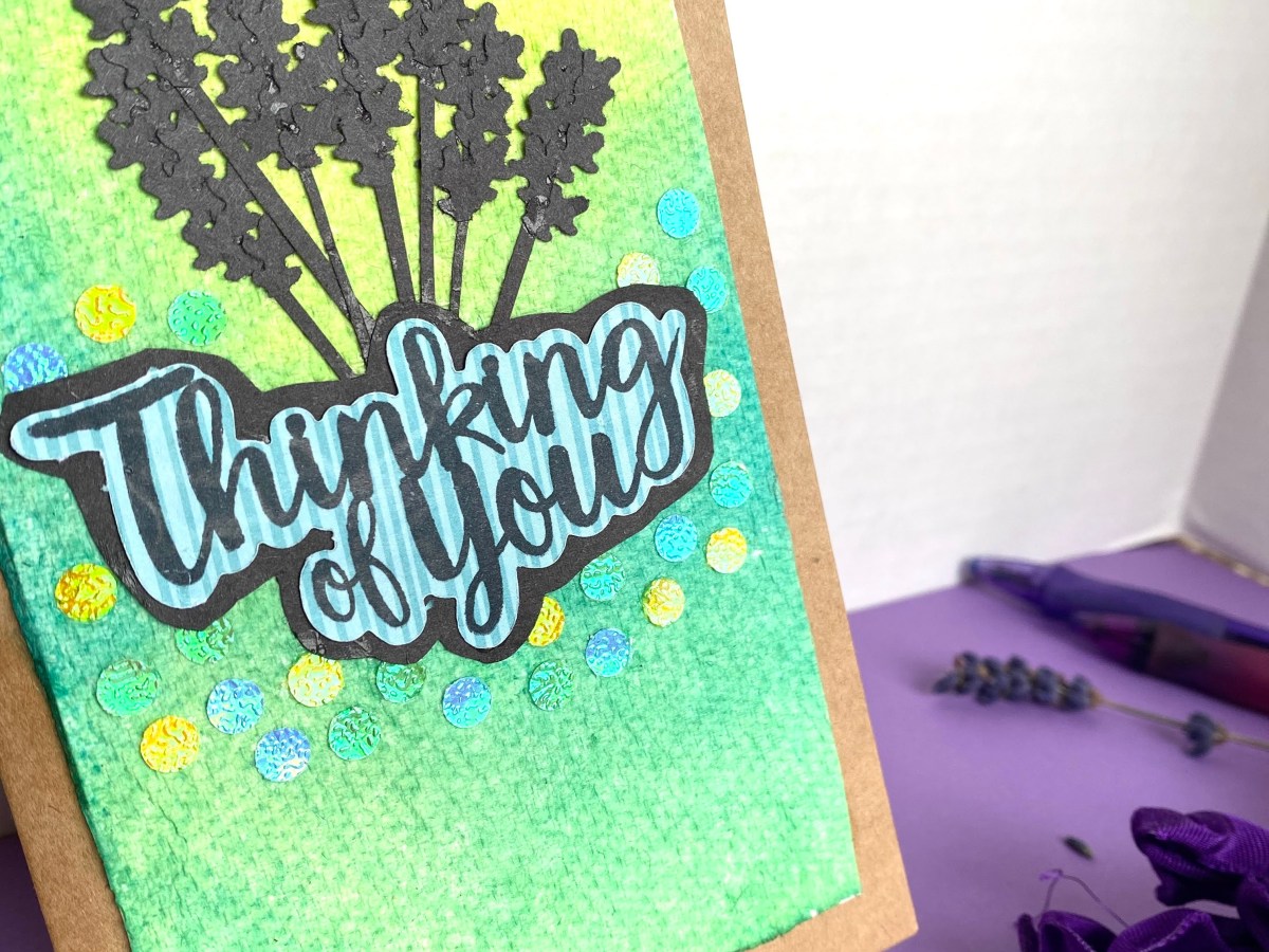 A Silhouette of Lavender Flowers For&nbsp;You