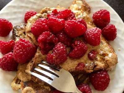Raspberry French Toast for&nbsp;One